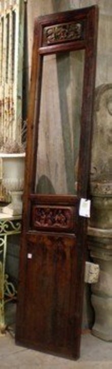 Hand Carved Wood Screen