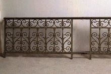 Antique Cast Iron Balcony
