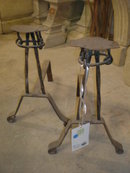 Pair of Rustic Andirons