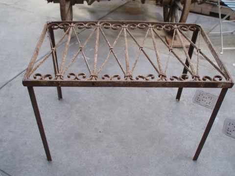 Cast Iron Table