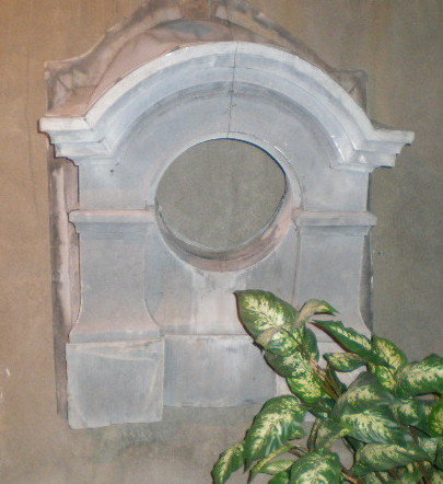 Antique Zinc Window Frame