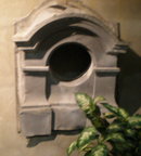 Antique Zinc Window Frame