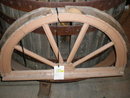 Oak Demi-Lune Window Frame