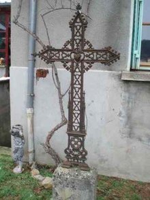 Stone & Iron Abbey Memorial Cross