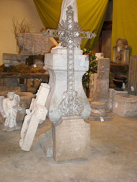 Stone & Iron Abbey Memorial Cross