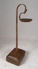 Hand Forged Iron Oil Lamps