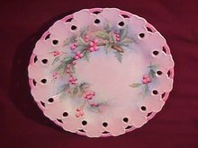 Lovely China-Hand Painted Display Plate by Emily Davis