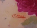 China-Hand Painted Porcelain Display Plate of Roses