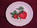 French Porcelain Display Plate (Strawberries)