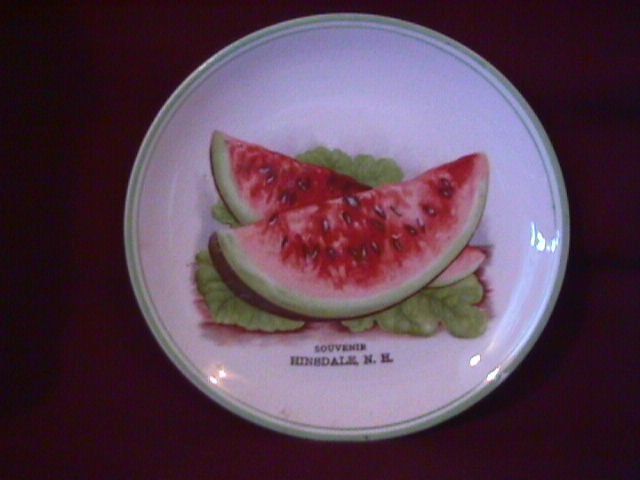 Advertising Plate Souvenir of (Hinsdale, New Hampshire)
