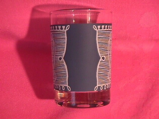 Royal=Currier & Ives Glassware Juice Glass