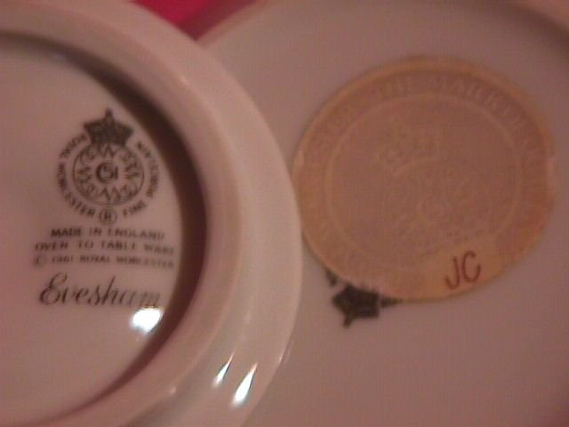 Royal Worcester Porcelain (Flat-Top)