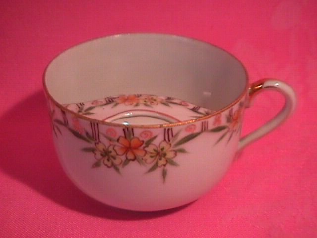 Nippon Porcelain Mustache Cup
