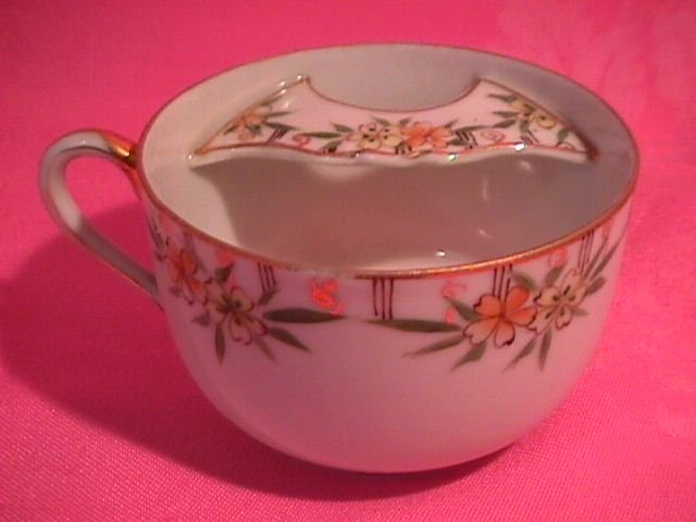 Nippon Porcelain Mustache Cup