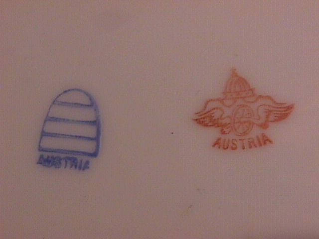 Austria Porcelain Display Plate