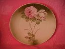 Bavaria Porcelain Display Plate (Roses)