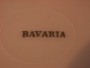Bavaria Porcelain Display Plate (Roses)