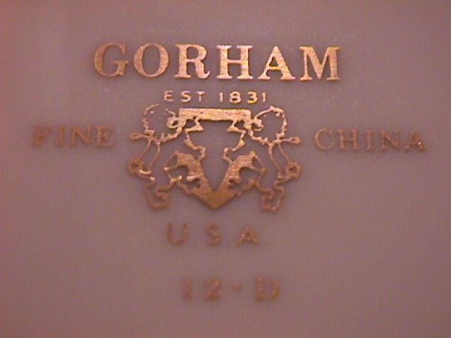 Gorham Porcelain