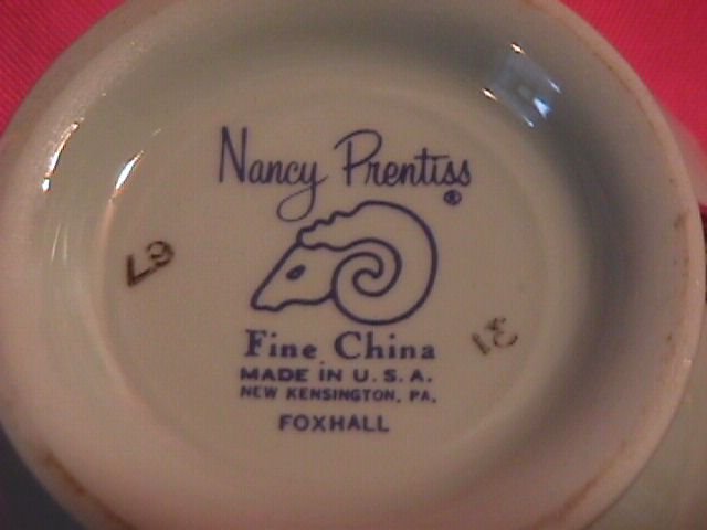 Nancy Prentiss China