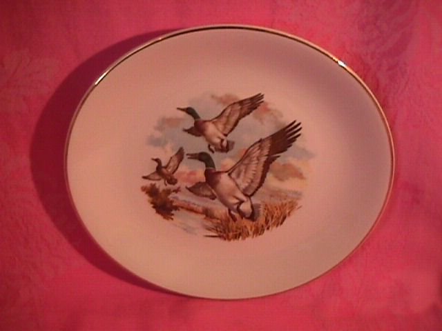 Royal Falcon Ware Game Birds Lunch Plate (Mallards in Flight)