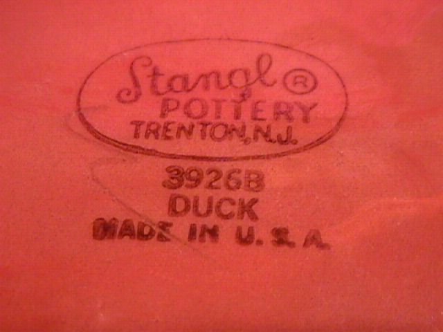 Stangl Pottery