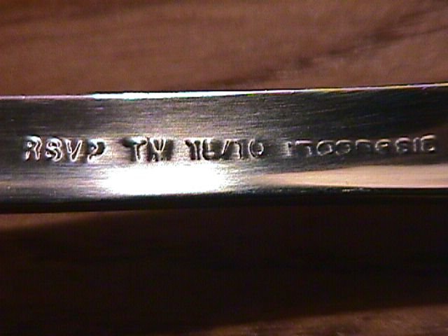 R. S. V. P. Stainless 18/10