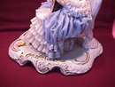 Large Sandizell & Hoffner & Co., W Germany Porcelain Lace Figurine