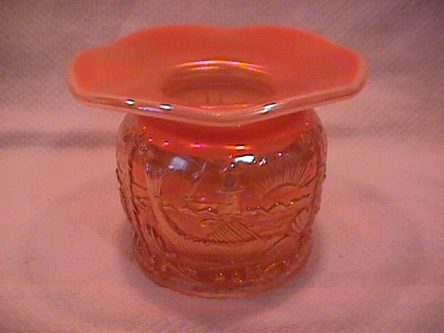 ACGA Seacoast Spittoon (Peach Opalescent)