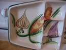 Los Angeles Potteries Large Relish Tray (5-Part)