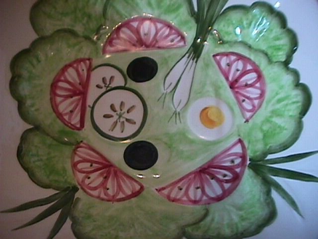 Los Angeles Potteries Salad Serving Bowl