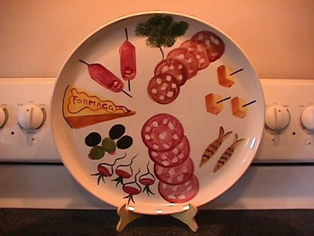 Los Angeles Potteries Condiment Platter