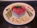 Los Angeles Potteries Vegetable Dip Platter