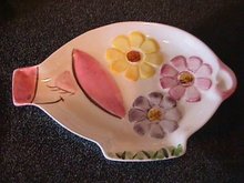 Los Angeles Potteries Cute Little Pig (All Purpose Tray)