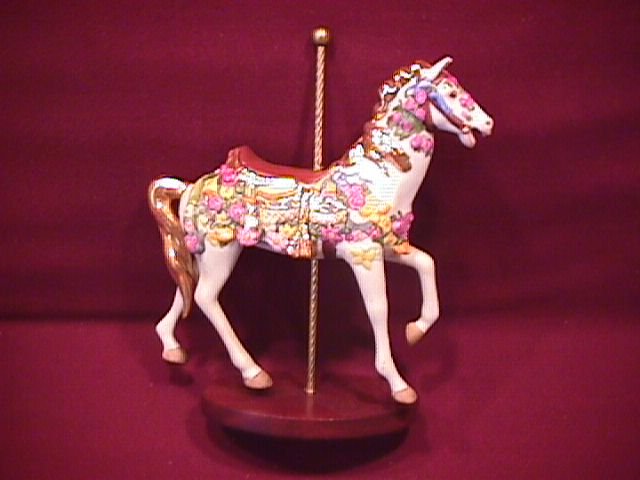 Franklin Mint Porcelain Carousel Animals Collection