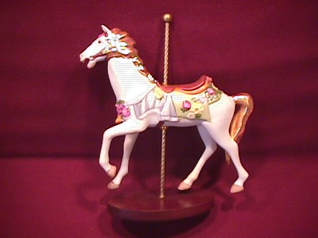 Franklin Mint Porcelain Carousel Animals Collection