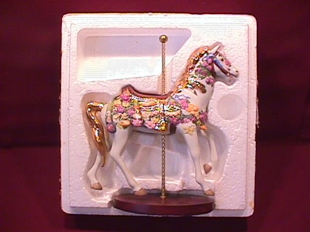 Franklin Mint Porcelain Carousel Animals Collection