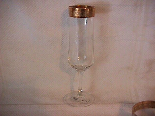 Luminarc, Cris D'Argues, Durand (Gold Scrolls) Fluted Champagne