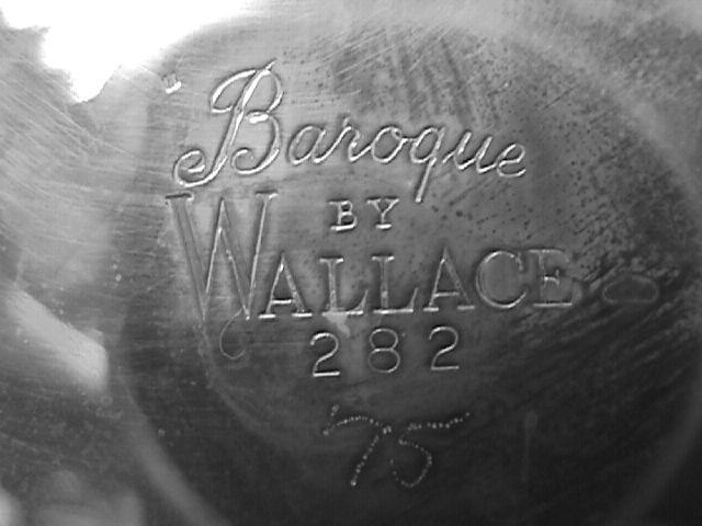 Wallace (Baroque) Silverplate Coffee Pot