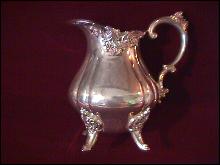 Wallace (Baroque) Silverplate Creamer