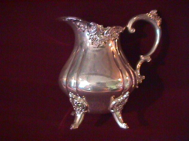 Wallace (Baroque) Silverplate Creamer