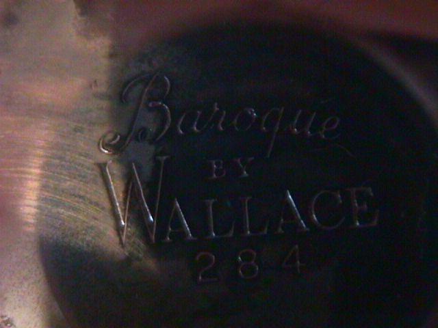 Wallace (Baroque) Silverplate Creamer