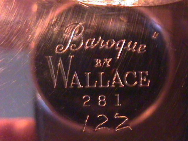 Wallace (Baroque) Silverplate Teapot