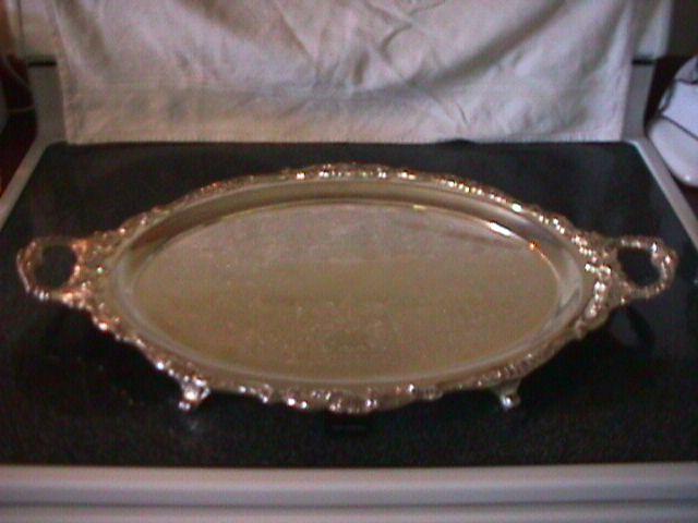 Wallace (Baroque) Silverplate Butlers Tray