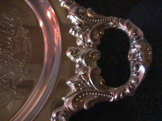 Wallace (Baroque) Silverplate Butlers Tray