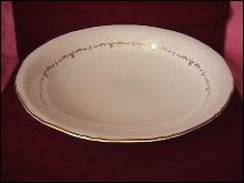 Royal Worcester (Gold Chantilly) Rare=Pasta Bowl
