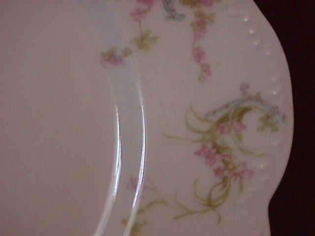 Haviland Porcelain (Schleiger #57-B) 2-Cake Plates=As Is
