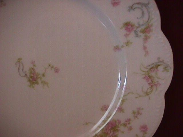 Haviland Porcelain (Schleiger #57-B) Lunch Plate As Is