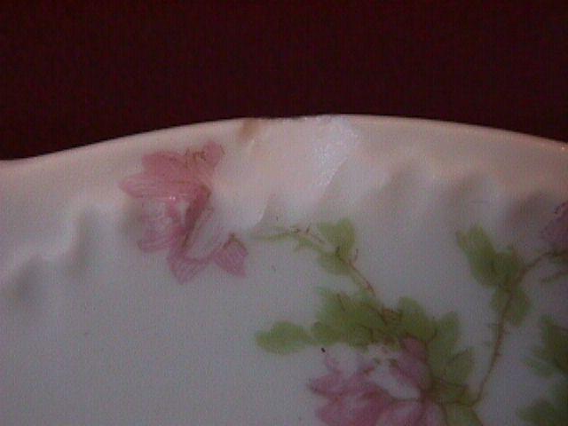 Haviland Porcelain (Schleiger #57-B) Lunch Plate As Is