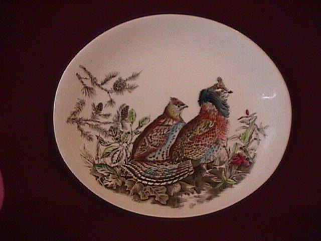 Johnson Brothers China (Game Birds) Lunch Plate