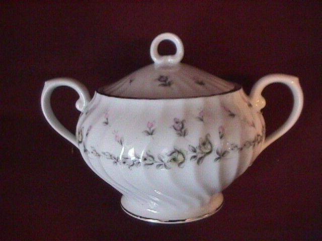 Style House Fine China (Picardy) Covered Sugar